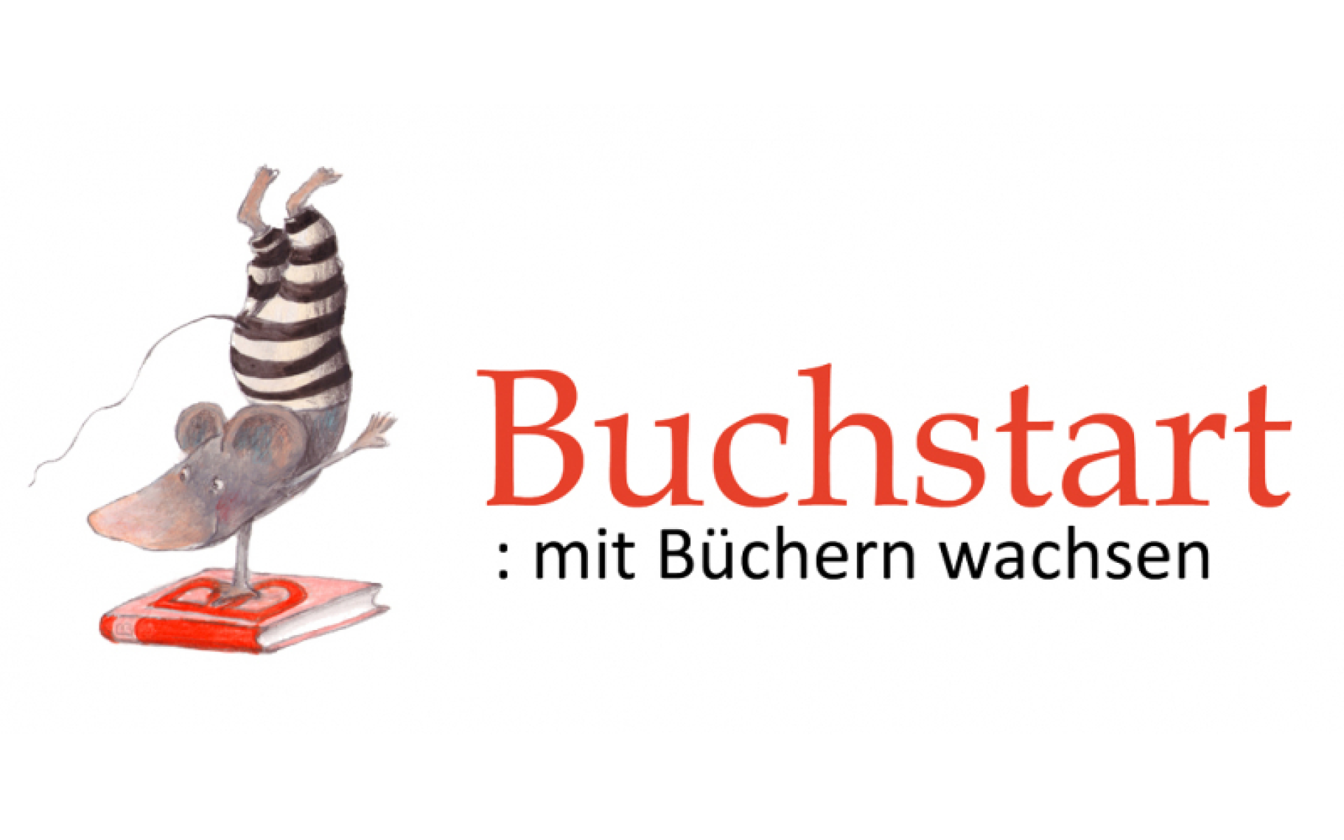 Logo: Buchstart